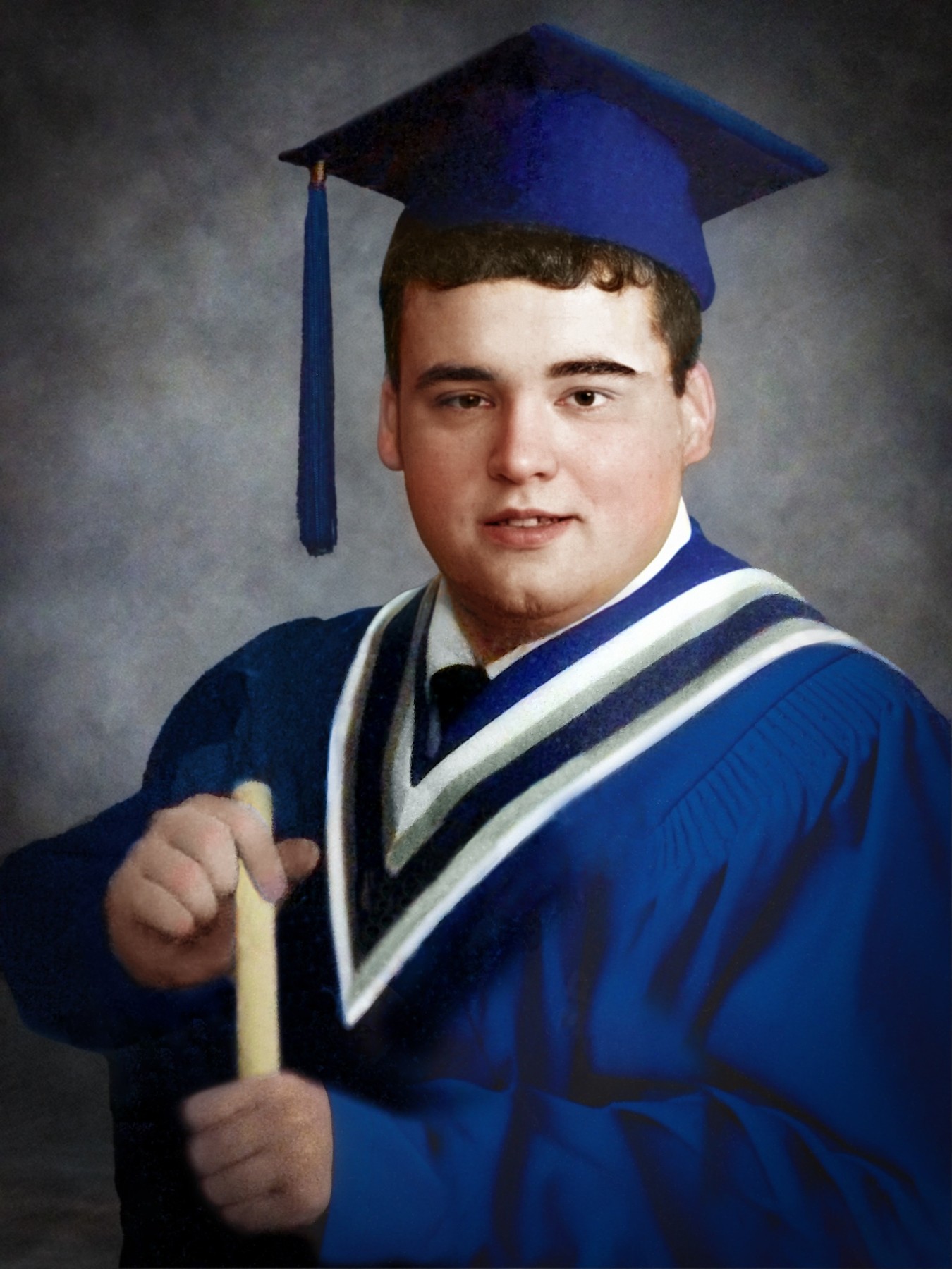 Randy Reid — restored photograph after restoration